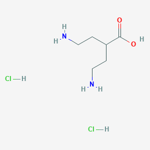 4-Amino-2-(2-aminoethyl)butanoic acid dihydrochloride