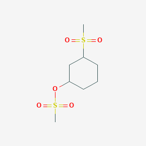 3-Methanesulfonylcyclohexyl methanesulfonate