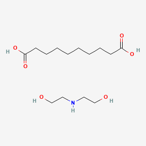 molecular formula C14H29NO6 B13773270 Einecs 282-256-5 CAS No. 94200-21-2