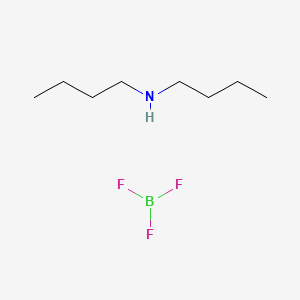 molecular formula C8H19BF3N B13773846 Boron, (N-butyl-1-butanamine)trifluoro-, (T-4)- CAS No. 676-10-8