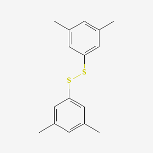 molecular formula C16H18S2 B13774084 Disulfide, bis(3,5-dimethylphenyl) CAS No. 65151-60-2