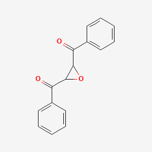 molecular formula C16H12O3 B13774201 1,4-Butanedione, 1,4-diphenyl-2,3-epoxy- CAS No. 82389-32-0