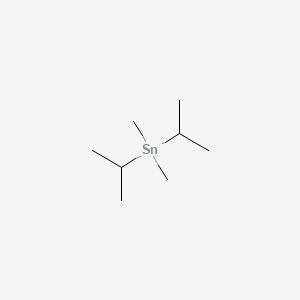molecular formula C8H20Sn B13774369 Stannane, dimethylbis(1-methylethyl)- CAS No. 66363-02-8
