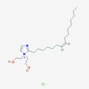 molecular formula C23H43ClN2O2 B137744 Imidastat O CAS No. 126836-12-2