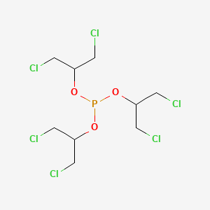 molecular formula C9H15Cl6O3P B13774463 tris(1,3-dichloropropan-2-yl) phosphite CAS No. 6749-73-1