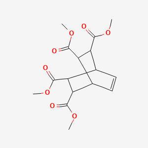 molecular formula C16H20O8 B13774535 Tetramethyl bicyclo[2.2.2]oct-7-ene-2,3,5,6-tetracarboxylate CAS No. 72598-54-0