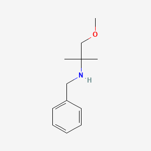 Benzyl(1-methoxy-2-methylpropan-2-yl)amine