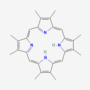 molecular formula C28H30N4 B13774796 Octamethylporphyrin 