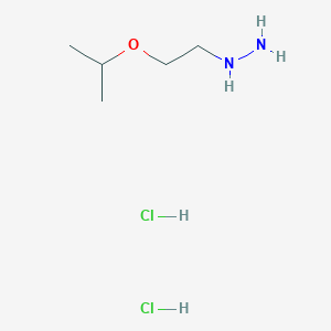 [2-(Propan-2-yloxy)ethyl]hydrazine dihydrochloride