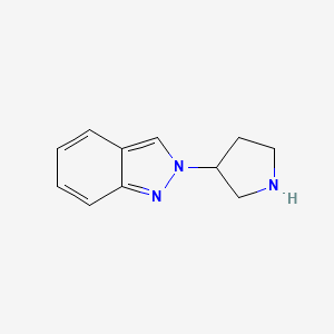 2-(pyrrolidin-3-yl)-2H-indazole