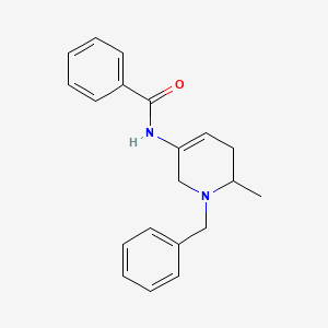 N-(1-benzyl-6-methyl-1,2,5,6-tetrahydropyridin-3-yl)benzamide