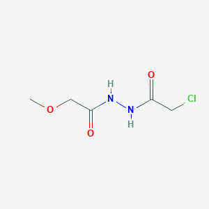 N'-(2-chloroacetyl)-2-methoxyacetohydrazide