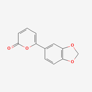 molecular formula C12H8O4 B13774972 Paracotoin CAS No. 91-89-4
