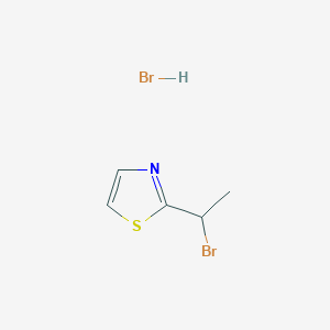 2-(1-Bromoethyl)-1,3-thiazole hydrobromide