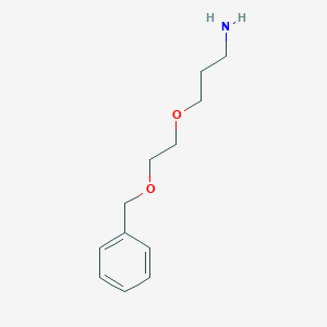 {[2-(3-Aminopropoxy)ethoxy]methyl}benzene