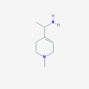 1-(1-Methyl-1,2,3,6-tetrahydropyridin-4-yl)ethan-1-amine