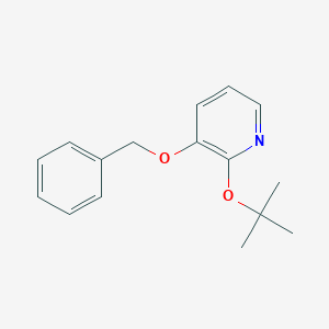 3-(Benzyloxy)-2-(tert-butoxy)pyridine