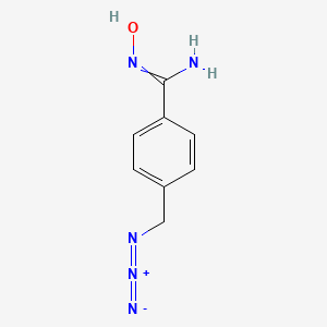 4-(azidomethyl)-N'-hydroxybenzenecarboximidamide