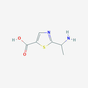 2-(1-Aminoethyl)thiazole-5-carboxylic acid