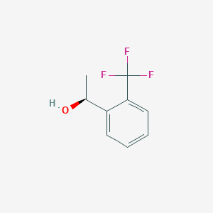 molecular formula C9H9F3O B137757 (S)-1-(2-(Trifluoromethyl)phenyl)ethanol CAS No. 127852-27-1