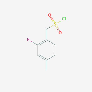 (2-Fluoro-4-methylphenyl)methanesulfonyl chloride