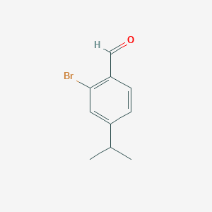 molecular formula C10H11BrO B1377589 2-Bromo-4-isopropylbenzaldehyde CAS No. 861897-63-4
