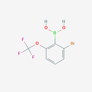 (2-Bromo-6-(trifluoromethoxy)phenyl)boronic acid