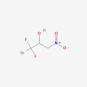 1-Bromo-1,1-difluoro-3-nitropropan-2-ol