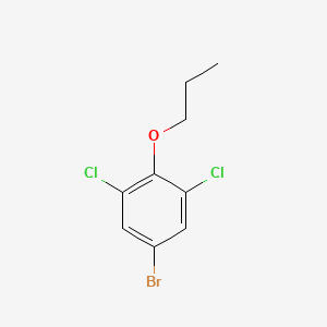 1-Bromo-3,5-dichloro-4-propoxybenzene