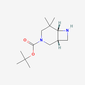 (1R,6R)-Rel-3-boc-5,5-dimethyl-3,7-diazabicyclo[4.2.0]octane