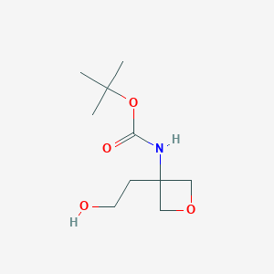2-(3-(Boc-amino)-oxetan-3-yl)ethanol