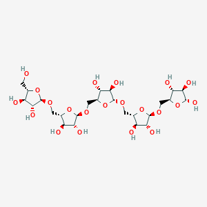 molecular formula C25H42O21 B1377623 Arabinopentaose CAS No. 190852-25-6
