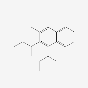 molecular formula C20H28 B13776289 Di-sec-butyldimethylnaphthalene CAS No. 85650-86-8