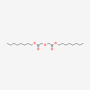 molecular formula C20H38O5 B13776469 Dioctyl 2,2'-oxydiacetate CAS No. 6634-34-0