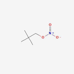 molecular formula C5H11NO3 B13776489 1-Propanol, 2,2-dimethyl-, nitrate CAS No. 926-42-1
