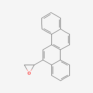 molecular formula C20H14O B13776566 6-Chrysenyloxirane CAS No. 66842-41-9