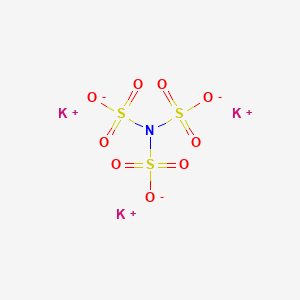 molecular formula K3NO9S3 B13776582 Potassium aminetrisulfonate CAS No. 63504-30-3