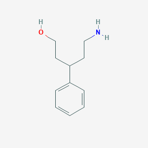 5-Amino-3-phenylpentan-1-ol