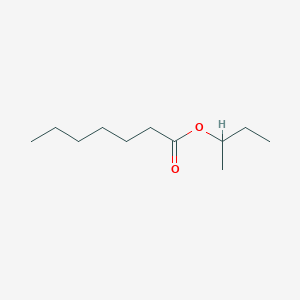 molecular formula C11H22O2 B13776693 Butan-2-yl heptanoate CAS No. 119245-03-3