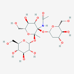 molecular formula C21H37NO16 B137767 m-Ac-Dglu-glu-glu CAS No. 130051-18-2