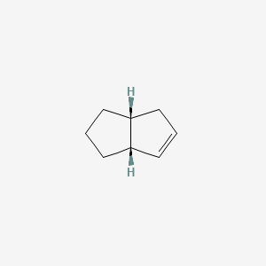 molecular formula C8H12 B13776758 Bicyclo(3.3.0)oct-2-ene CAS No. 930-99-4