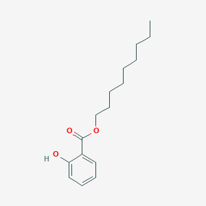 molecular formula C16H24O3 B13777034 Nonyl 2-hydroxybenzoate CAS No. 19666-12-7