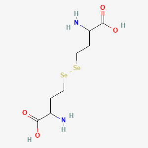 molecular formula C8H16N2O4Se2 B13777301 Selenohomocystine CAS No. 7776-33-2
