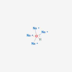 molecular formula HNa4O+3 B13777325 Tetrasodium oxide CAS No. 89091-90-7