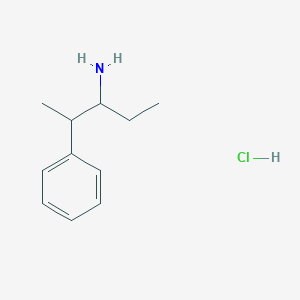 molecular formula C11H18ClN B1377741 2-苯基戊-3-胺盐酸盐 CAS No. 1375474-33-1