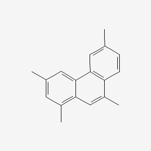 molecular formula C18H18 B13777441 Phenanthren, tetramethyl- CAS No. 71607-70-0