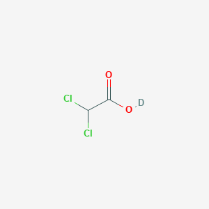 molecular formula C2H2Cl2O2 B13777712 Deuterio 2,2-dichloroacetate 