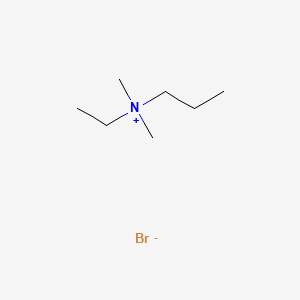 molecular formula C7H18BrN B13777868 Ethyldimethylpropylammonium bromide CAS No. 84697-18-7