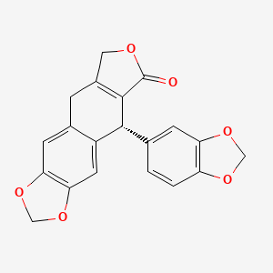 molecular formula C20H14O6 B13777904 7,7'-Dihydrotaiwanin C 