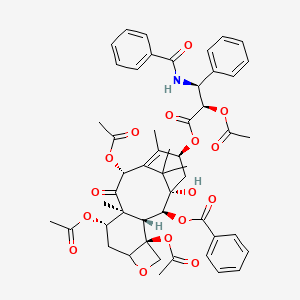 molecular formula C51H55NO16 B13777966 Taxol 7,2'-diacetate CAS No. 81924-74-5